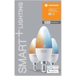 👉 Kaars kleurverandering warmwit IOS app a+ Amazon Alexa LEDVANCE SMART+ WiFi E14 5W 2.700-6.500K 3
