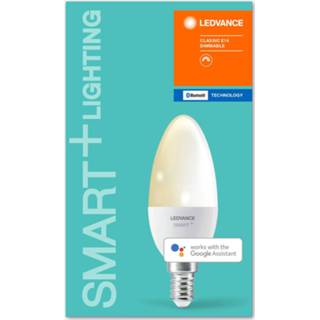 👉 Kaars a+ warmwit Amazon Alexa IOS app LEDVANCE SMART+ Bluetooth E14 mat 5W 2.700K