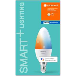 👉 Kaars kleurverandering warmwit a+ Amazon Alexa IOS app LEDVANCE SMART+ Bluetooth E14 mat 5W CCT