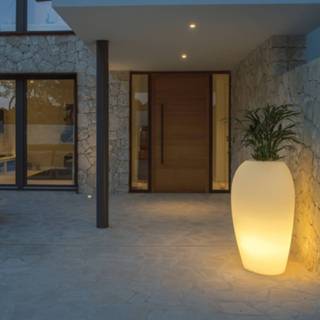 👉 Wit doorzichtig polyethyleen IOS app a+ Decoratielamp Storus V LED RGB+CCT beplantbaar