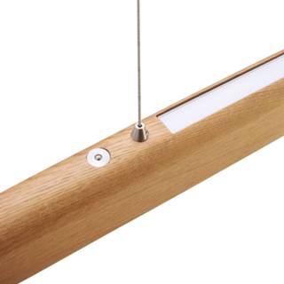 👉 Hanglamp eiken geolied hout kleurverandering warmwit a+ HerzBlut Arco LED Klick&Dim