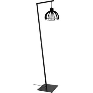 👉 Design vloerlamp zwart RVS staal vierkant dustrieel binnen Ztahl Catania - 8719632663379