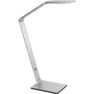 👉 Tafellamp mat nikkel staal aluminium modern LED gentegreerd HighLight Galaxy - 8718379033520