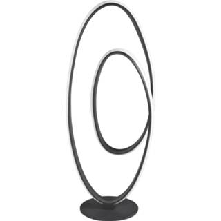 👉 Tafellamp zwart aluminium modern LED gentegreerd HighLight Elegance - 8718379032981