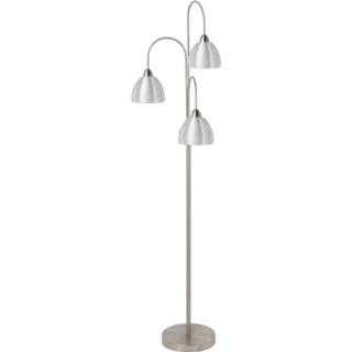 👉 Vloerlamp zilver aluminium modern HighLight Whires - 8718379034718