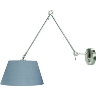 👉 Wandlamp mat nikkel staal metaal modern HighLight Rod excl. kap - 8718379015588