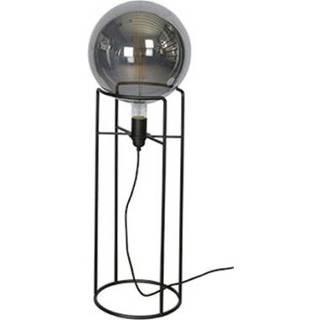 👉 Design vloerlamp zwart staal rond dustrieel binnen Ztahl Arone 85 cm - 8719632668428