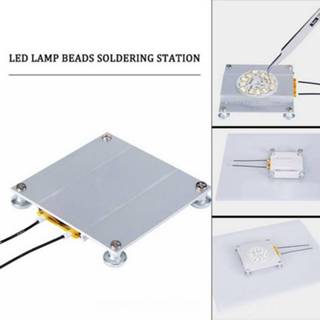 👉 Make-up remover 70x70mm LED Lamp BGA Demolition Chip Welding Soldering Station Aluminum PTC IP20 Heating Plate 300W 260 Degree