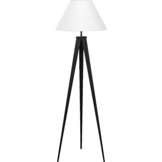 👉 Vloerlamp zwart metaal modern HighLight Bangkok - excl. kap 8718379030086