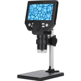 👉 Microscoop MUSTOOL G1000 draagbare digitale 4,3 elektronische HD videomicroscopen 1-1000X 8 MP Borescope vergrootglas camera mobiele telefoon reparatie