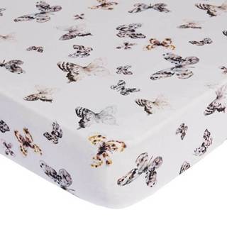 👉 Hoeslaken offwhite Fika Butterfly Mies & Co 60 x 120 cm 7439638061030