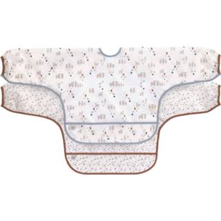 👉 Longsleeve blauw Laessig Tiny Farmer Sheep Slabbetje Blue 2 Stuks 4042183419657