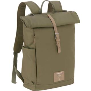 👉 Back pack active grijs antraciet donkergroen Lässig Rolltop Backpack Diaper Bag ? Olive - Luiertassen 4042183410258 4042183410265 4042183420431
