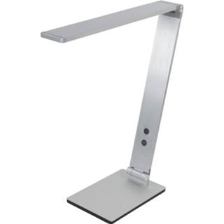 👉 Tafellamp aluminium metaal modern LED gentegreerd HighLight Optimus - 8718379035944