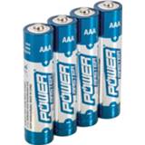 👉 Alkaline batterij Powermaster AAA super LR03, 4 stuks 5024763160141
