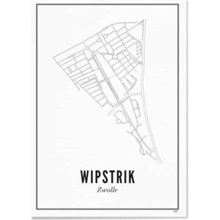 👉 Poster Wijck Zwolle Wipstrik A3 30 x 40