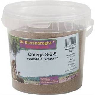 👉 Tin Dierendrogist omega 3-6-9 vetzuren 500 GR 3336664224412