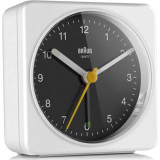 👉 Wekker wit zwart wit-zwart Braun BC03 5013348619969