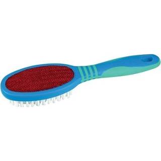 👉 Borstel blauw nylon s Vivog dubbelzijdig 3498550021212