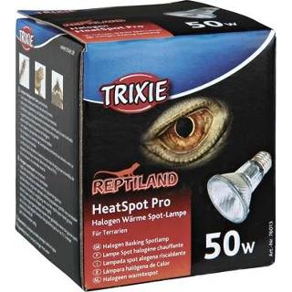 Warmtelamp tin Trixie reptiland heatspot pro halogeen 50 WATT 6,5X6,5X8,8 CM 4011905760131