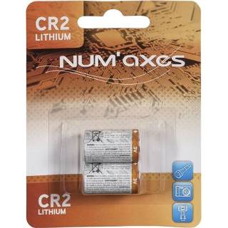 👉 Lithium batterij Numaxes cr2 3V 2 ST 3700192303701