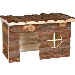 Speel huisje hout Trixie nature jerrik speelhuis cavia 28X18X16 CM 4011905621821