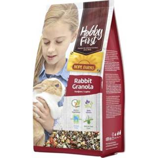 👉 Tin IJzer Hobbyfirst hopefarms rabbit granola 800 GR 5400515004046