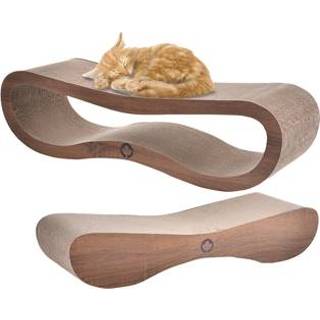 👉 Krab plank karton bruin Canadiancat company krabplank set orbit / satellite 2.0 84X24X23 CM 4038374101173