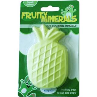 👉 Mineraal IJzer voedingssupplementen briefpost Happy pet fruity mineral ananas 210 ML 11X6,5X2,5 CM