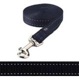 👉 Nylon zwart Rogz for dogs snake lijn 16 MMX1,4 MTR