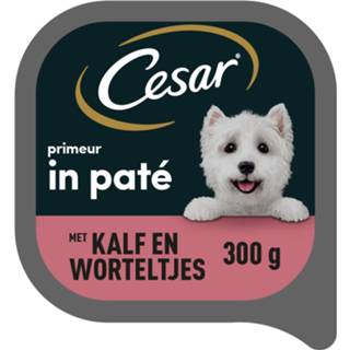 Hondenvoer Cesar Alu Primeur - Kalf Wortel 300 g 3065890135987