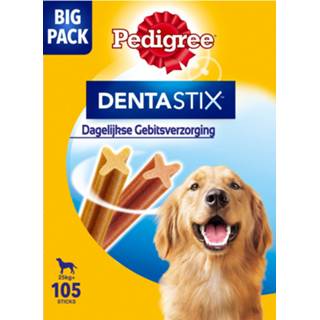 👉 Hondensnack Pedigree Dentastix Big Pack - Hondensnacks 105 stuks Maxi 5998749139172