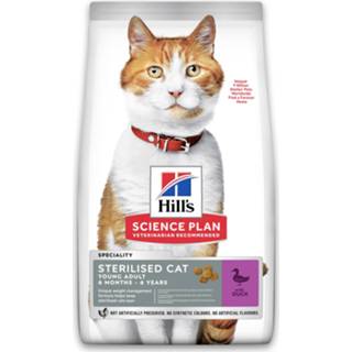 👉 Kattenvoer Hill's Feline Young Adult Sterilised Cat Eend - 7 kg