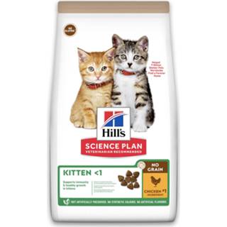 👉 Kattenvoer Hill's Kitten No Grain Kip - 1.5 kg