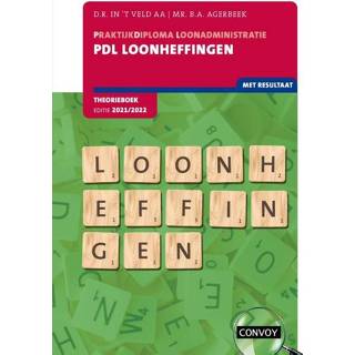 👉 Theorieboek PDL Loonheffingen 2021-2022 - D.R. in 't Veld (ISBN: 9789463172516) 9789463172516