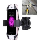 👉 Fiets telefoonhouder zwart active 360 graden roterende fietstelefoonhouder met flexibele rekclip voor iPhone 7&7 Plus / 6&6 5&5C&5s (zwart)