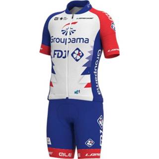 👉 Fietsshirt active kinderen GROUPAMA-FDJ 2021 Kinderset (fietsshirt + fietsbroek) 4260627180790