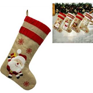 👉 Kerstversiering active mannen Kerstsokken Gift Bag (Old Man)