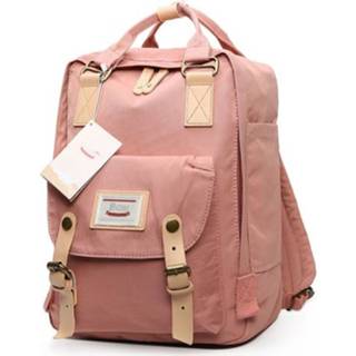 👉 Reistas roze 38 active Mode Toevallige Laptoptas Studententas met Handvat, Maat: * 28 15cm (Donkerroze)