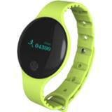 Armband groen active TLW08 0,66 inch OLED-display Bluetooth 4.0 slimme armband, ondersteuning stappenteller / oproepherinnering slaap volgen aanraakfunctie, compatibel met iOS- en Android-systeem (groen)