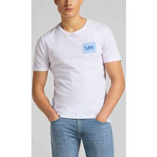 👉 Wit l male Lee Ss summer logo l63lfelj regular fit bright white 5400919949806