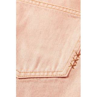 👉 Roze vrouwen pastel katoen Maison Scotch 162549 high rise tailored straight leg dyes. 8719029473673
