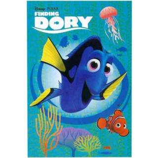 Blauw polyester Plaid Finding Dory 100 X 150 Cm 8719033263543