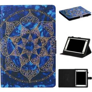 👉 Mannen Universeel Stijvlol Series Tablet Folio Hoesje - 8 Mandala 5712580065755