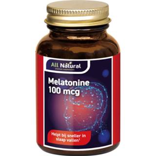 👉 Melatonine gezondheid All Natural 100 mcg Tabletten 8715066458505