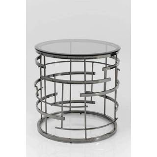 👉 Sidetable zilver metaal active Kare Jupiter 55cm 4025621857853