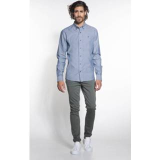 👉 Herenoverhemd LM l|m|s|xl|xxl mannen blauw Scotch & Soda Casual Heren Overhemd 8718859350918