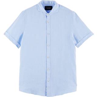 👉 Short sleeve blauw l male Scotch & Soda Regular fit- classic s blue 8719029410746