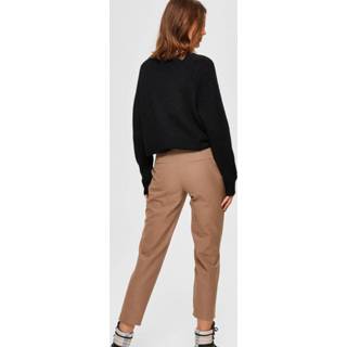 👉 Broek ecru vrouwen Selected Femme 16075613 slfria 5714910659924