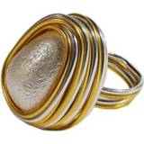 👉 Vingerring kristal 7 active vrouwen Boho Stijl Handgemaakte Champagne Kristallen Ringen Mode-sieraden Draad Spiraalvormige Wond Kralen Vinger Ring, Ring Maat: (Style7)